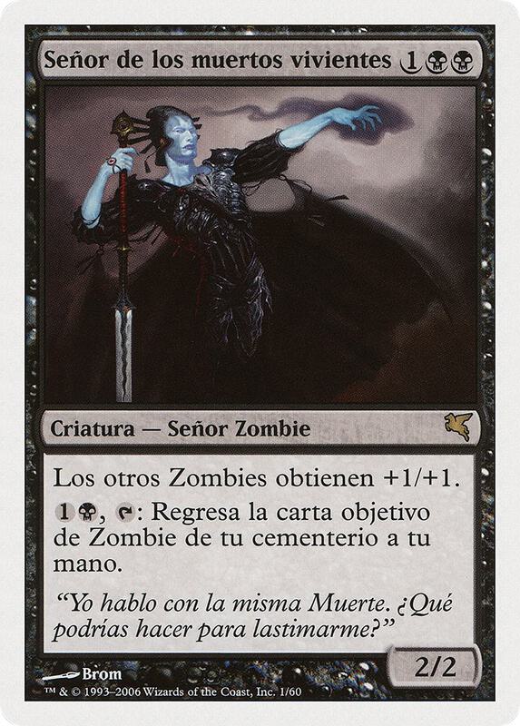 Lord of the Undead (Spanish) - "Señor de los muertos vivientes"