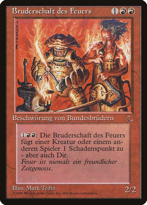 Brothers of Fire (German) - "Bruderschaft des Feuers"