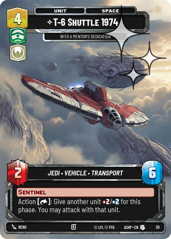 T-6 Shuttle 1974 - With a Mentor's Dedication (Foil)