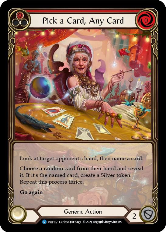 Pick a Card, Any Card (Red) (Extended Art)