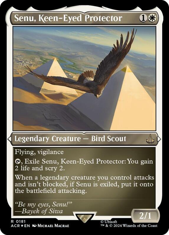 Senu, Keen-Eyed Protector (Foil Etched)