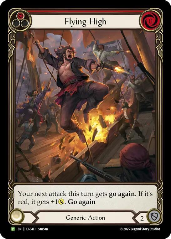 Flying High (Red) - LGS411
