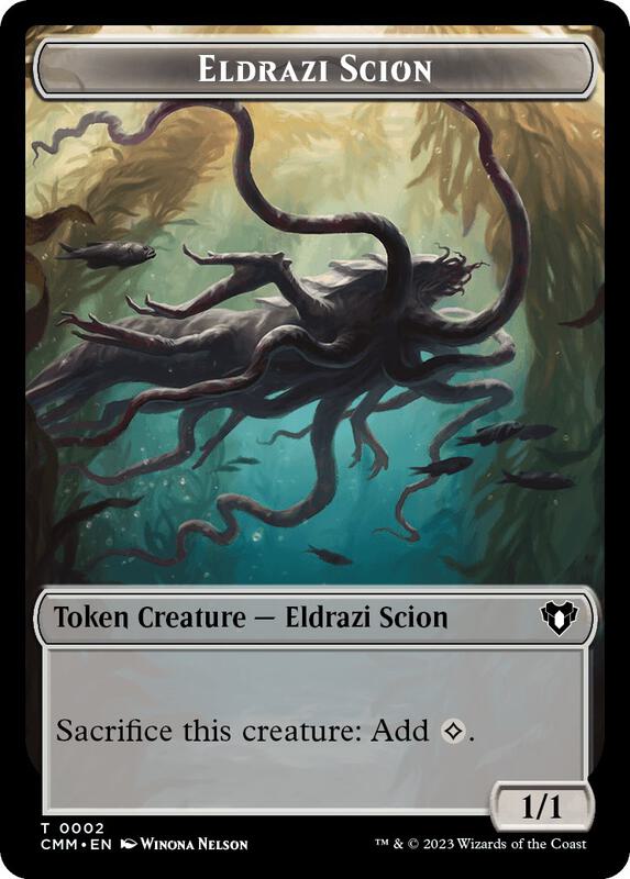 Eldrazi Scion // Construct (0041) Double-Sided Token