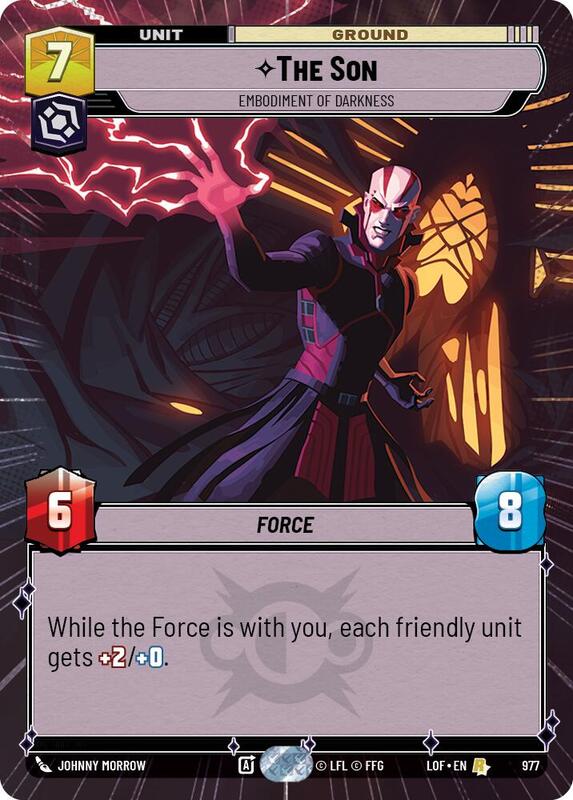 The Son - Embodiment of Darkness (Hyperspace Foil)
