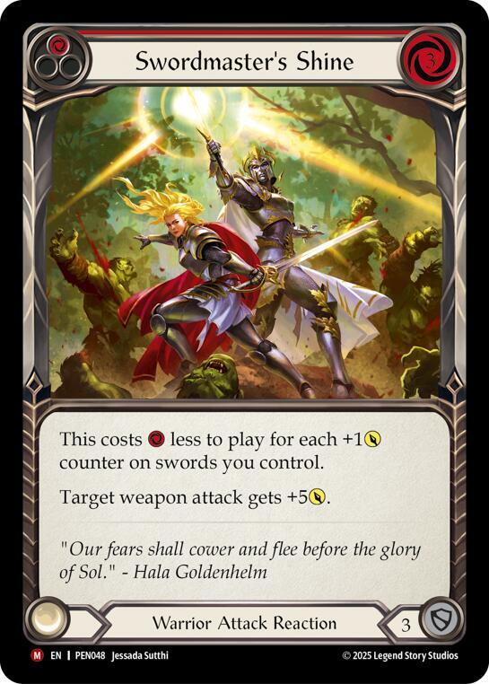 Swordmaster's Shine (Red)