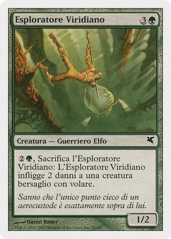 Viridian Scout (Italian) - "Esploratore Viridiano"