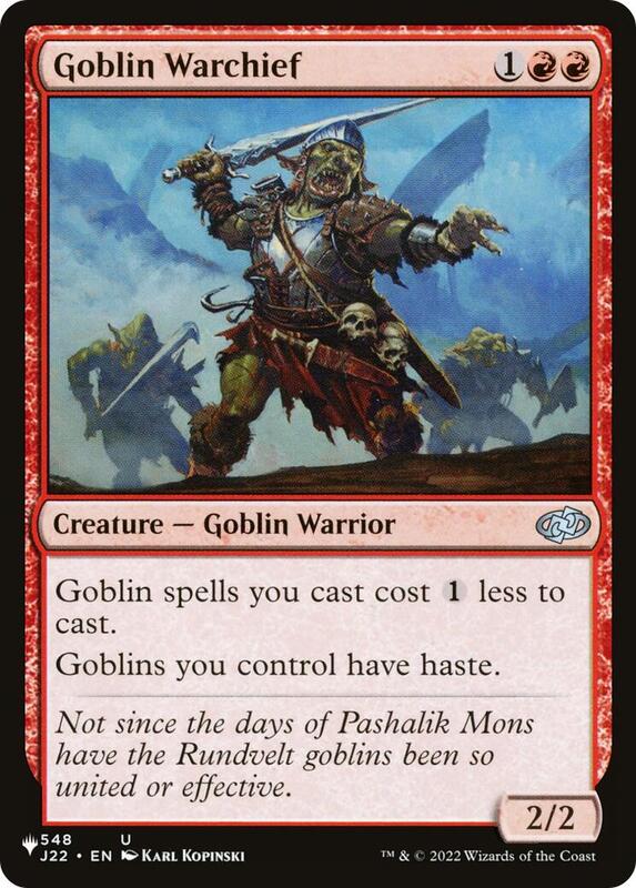 Goblin Warchief (J22)