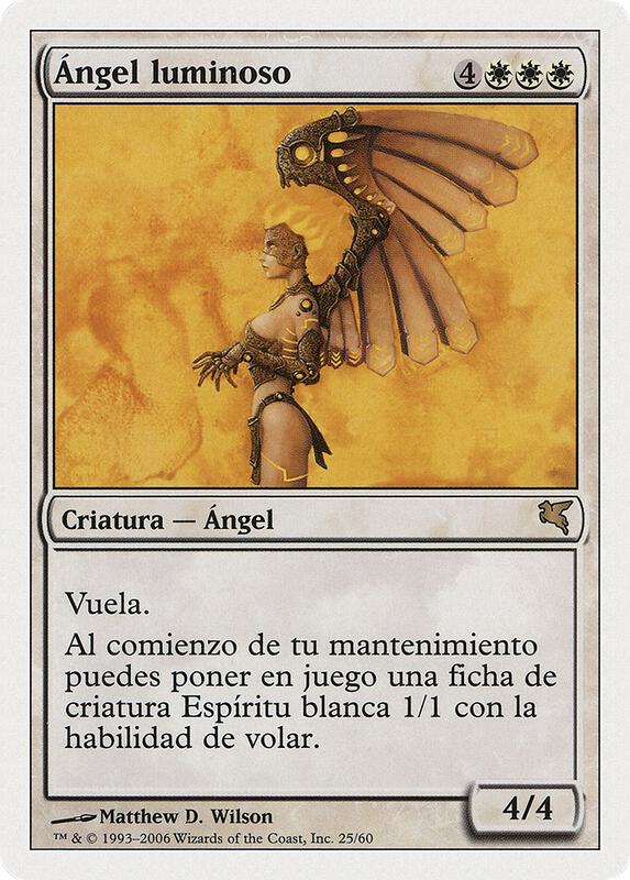 Luminous Angel (Spanish) - "Ángel luminoso"