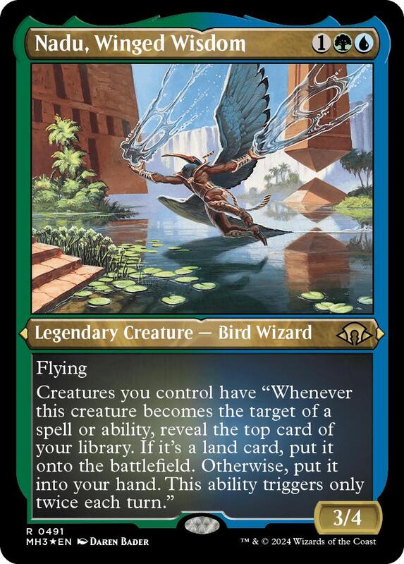 Nadu, Winged Wisdom (Foil Etched)