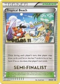 Tropical Beach card