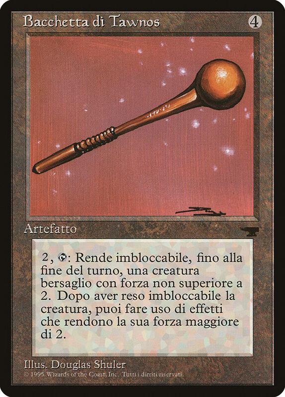 Tawnos's Wand (Italian) - "Bacchetta di Tawnos"