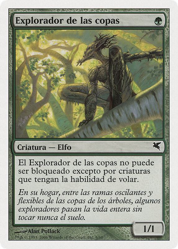 Treetop Scout (Spanish) - "Explorador de las copas" (B6)