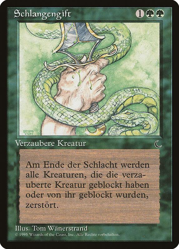 Venom (German) - "Schlangengift"