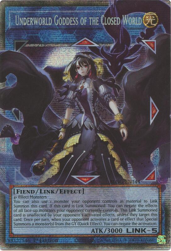 Underworld Goddess of the Closed World (Starlight Rare)