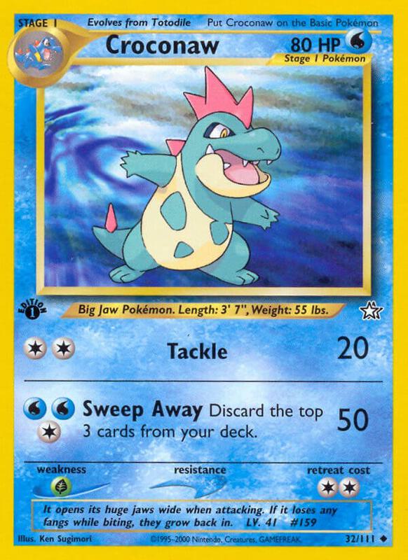 Croconaw card