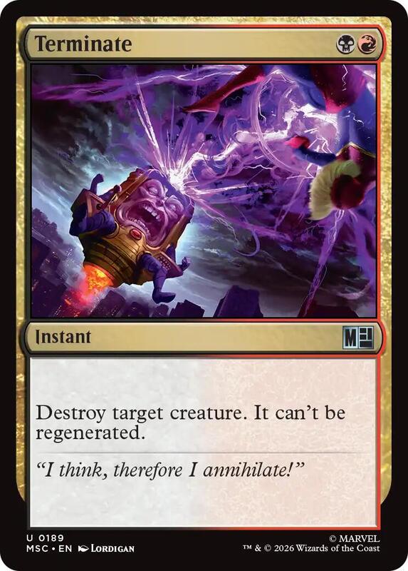 Terminate (Surge Foil)