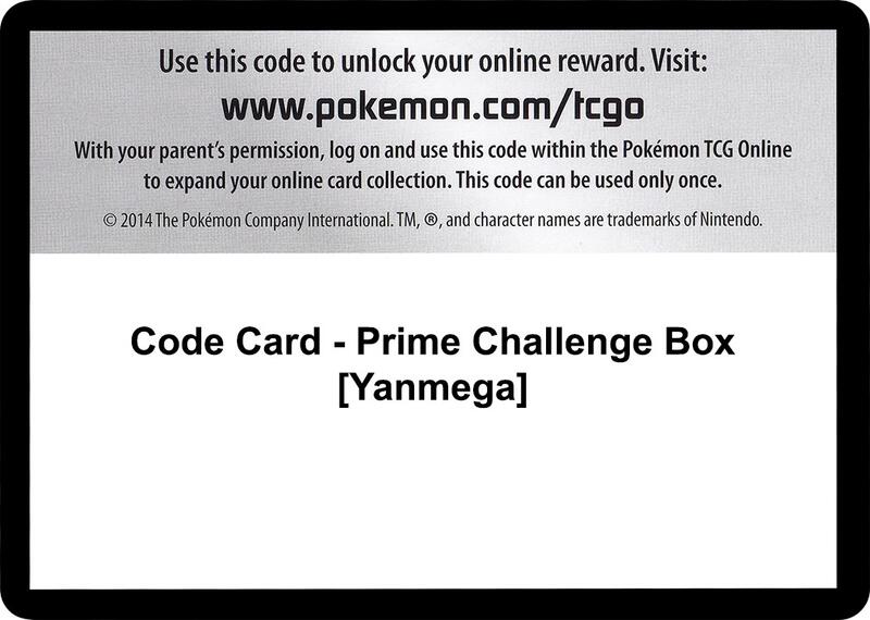 Code Card - Prime Challenge Box [Yanmega]