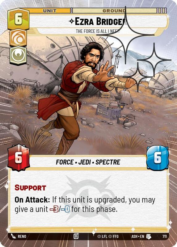 Ezra Bridger - The Force is All I Need (Hyperspace Foil)
