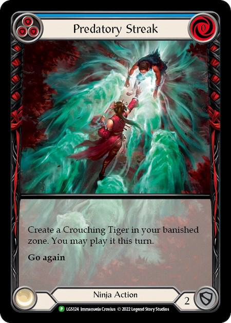 Predatory Streak (Blue) - LGS124