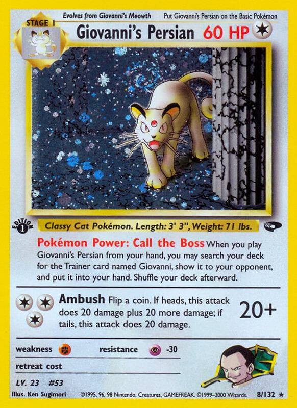 Giovanni's Persian card
