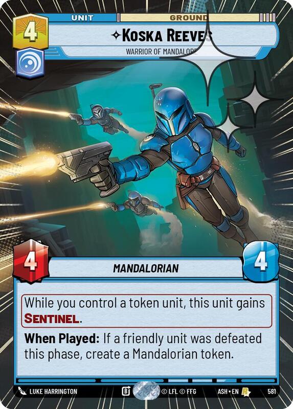 Koska Reeves - Warrior of Mandalore (Hyperspace Foil)