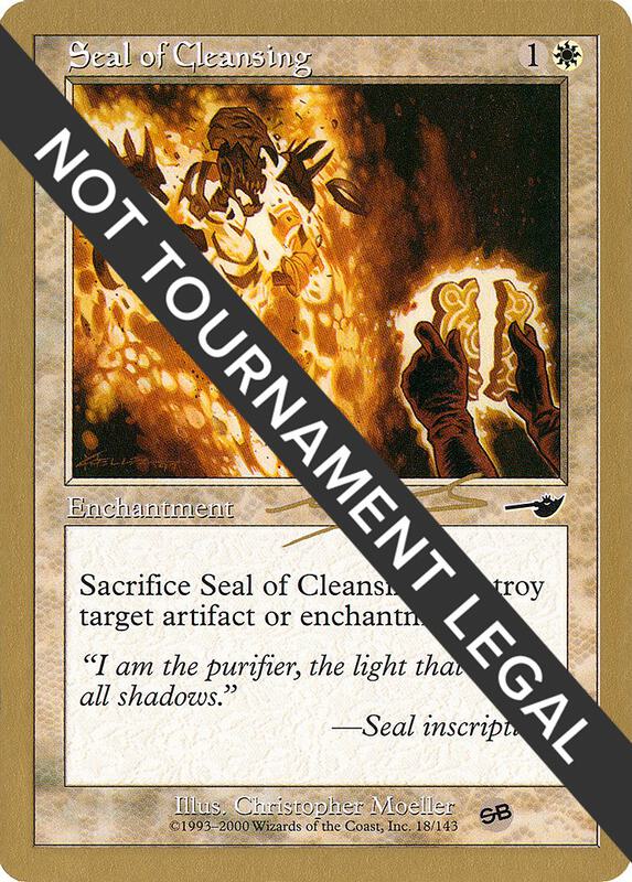 Seal of Cleansing - 2000 Nicolas Labarre (NMS) (SB)
