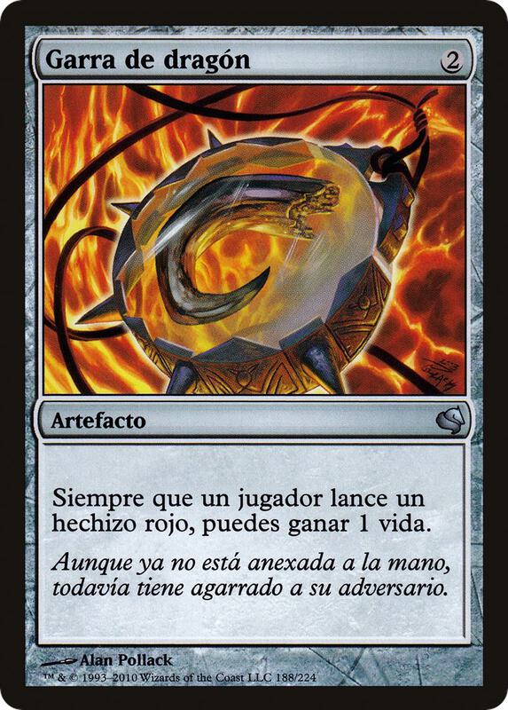 Dragon's Claw (Spanish) - "Garra de dragon"