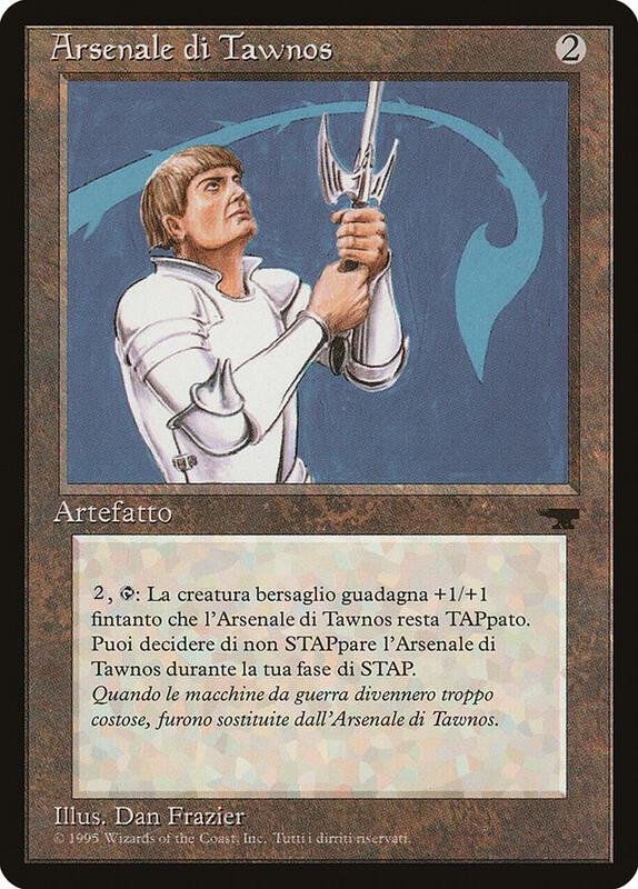 Tawnos's Weaponry (Italian) - "Arsenale di Tawnos"