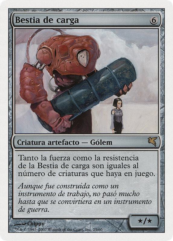 Beast of Burden (Spanish) - "Bestia de carga"