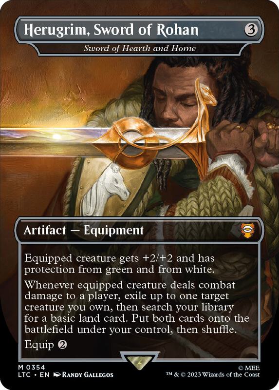 Herugrim, Sword of Rohan - Sword of Hearth and Home (Borderless)