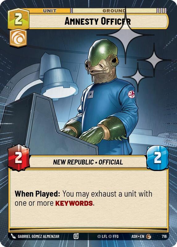 Amnesty Officer (Hyperspace Foil)