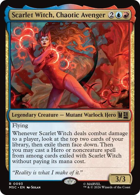 Scarlet Witch, Chaotic Avenger (Surge Foil)