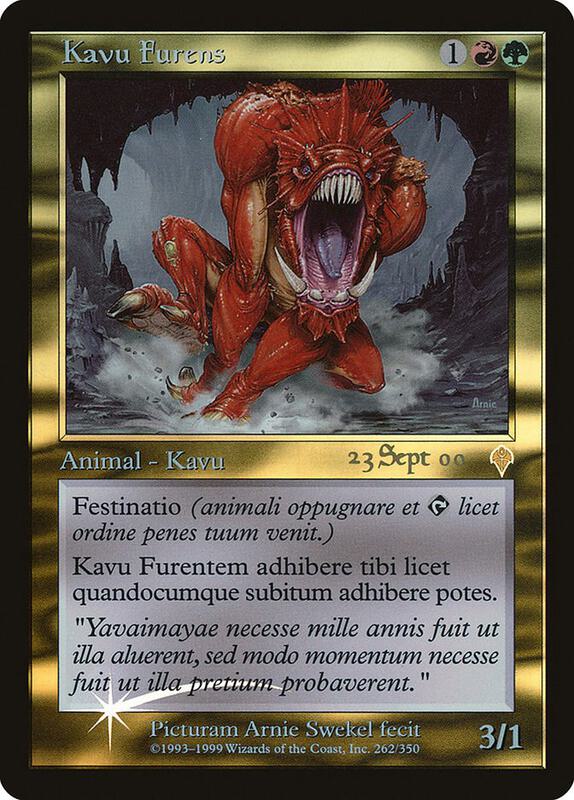 Raging Kavu (Latin)