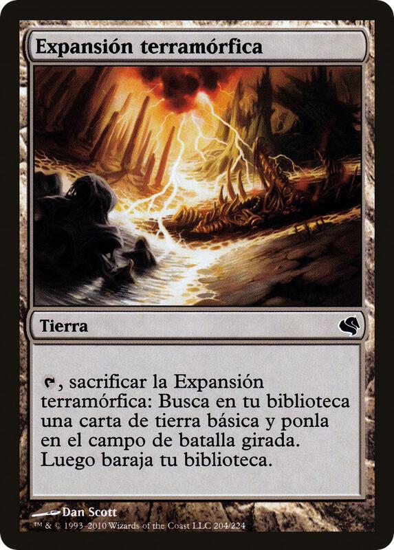 Terramorphic Expanse (Spanish) - "Expansion terramorfica"