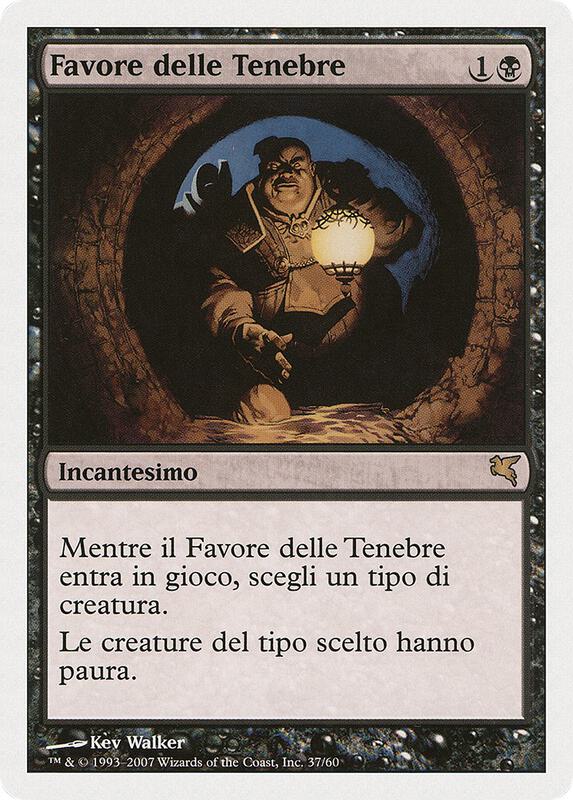 Cover of Darkness (Italian) - "Favore delle Tenebre"