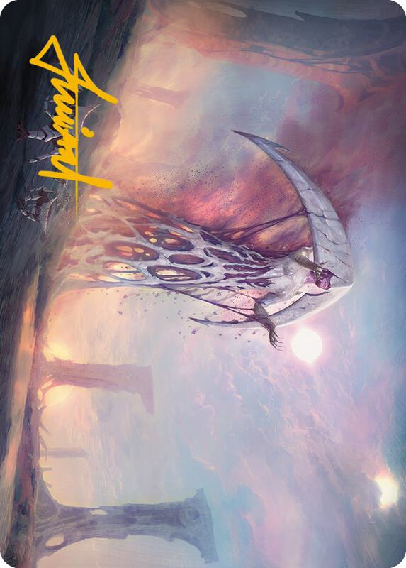 White Sun's Twilight Art Card (Gold-Stamped Signature)