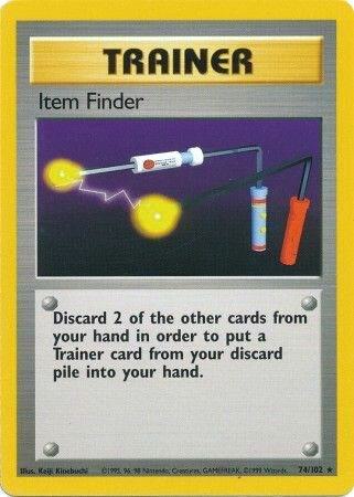 Item Finder card