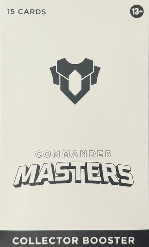 Commander Masters - Collector Booster Pack (Minimal Packaging)