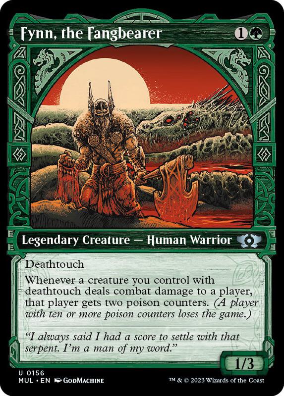 Fynn, the Fangbearer (Halo Foil)