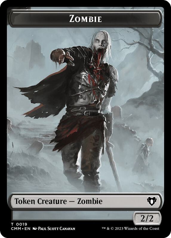 Zombie (0019) // Construct (0042) Double-Sided Token