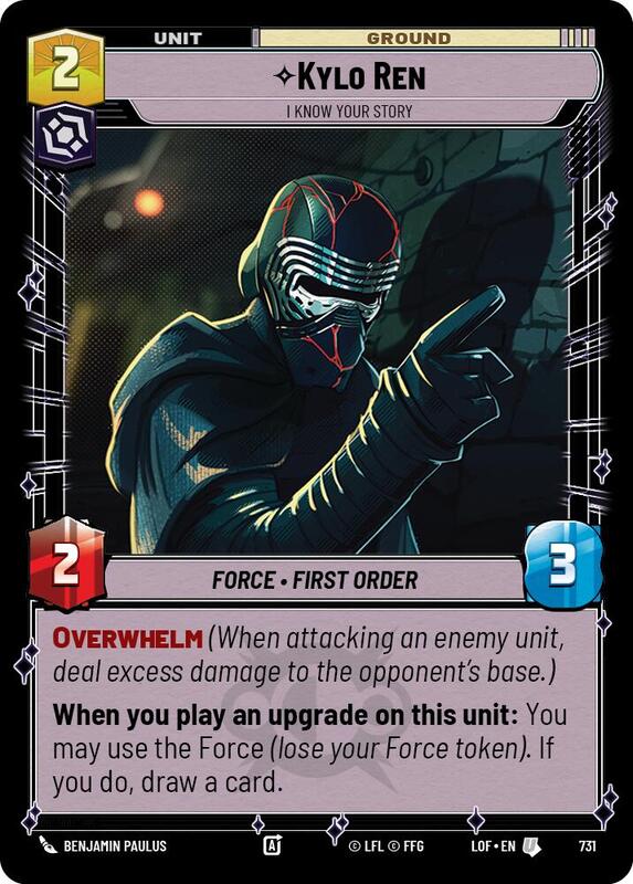 Kylo Ren - I Know Your Story (Foil)
