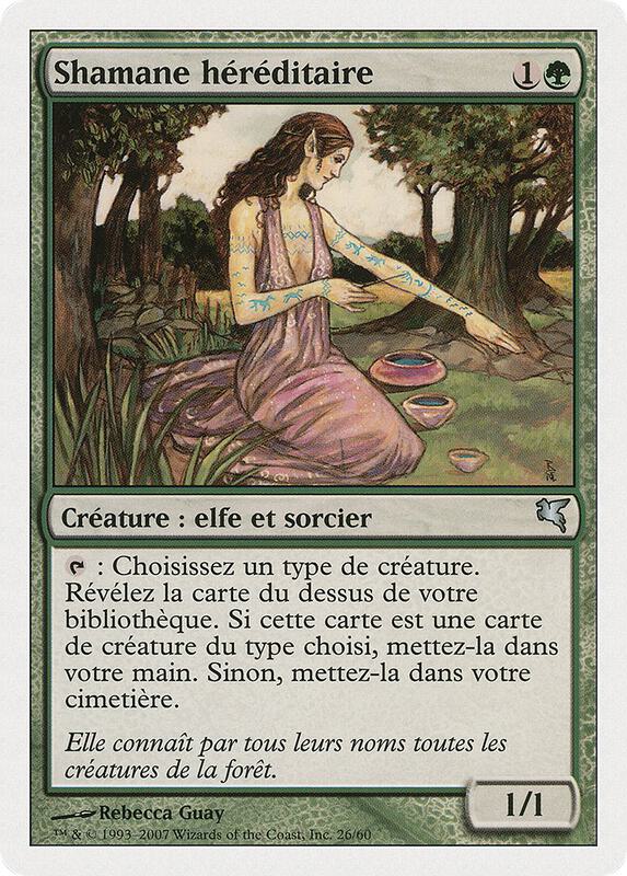 Bloodline Shaman (French) - "Shamane héréditaire"