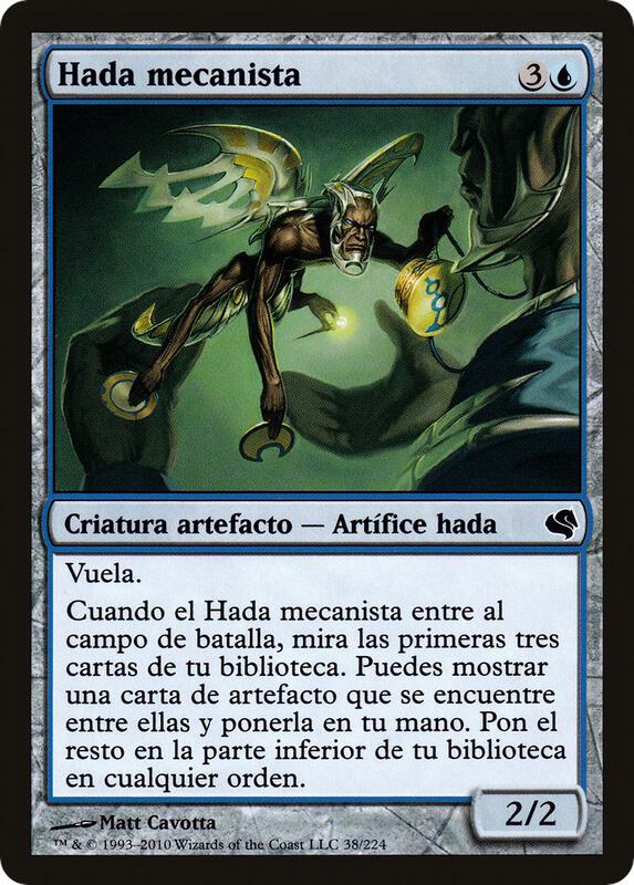Faerie Mechanist (Spanish) - "Hada mecanista"