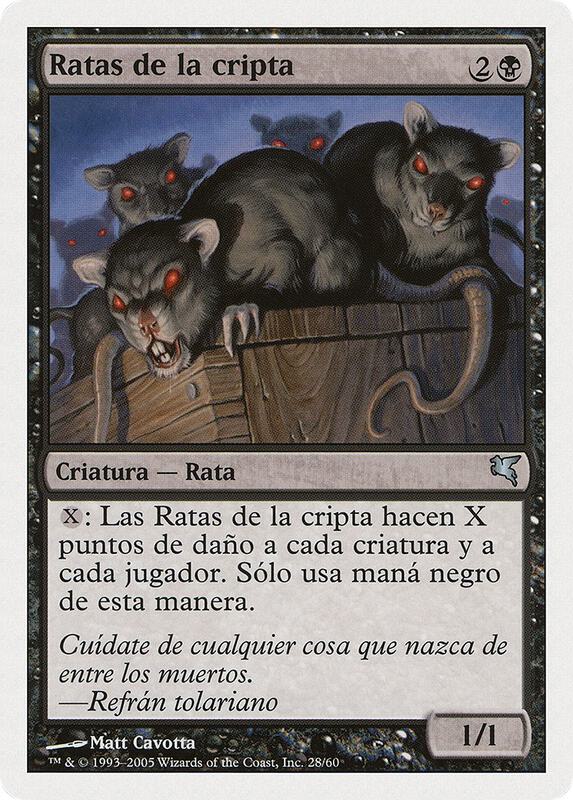 Crypt Rats (Spanish) - "Ratas de la cripta"
