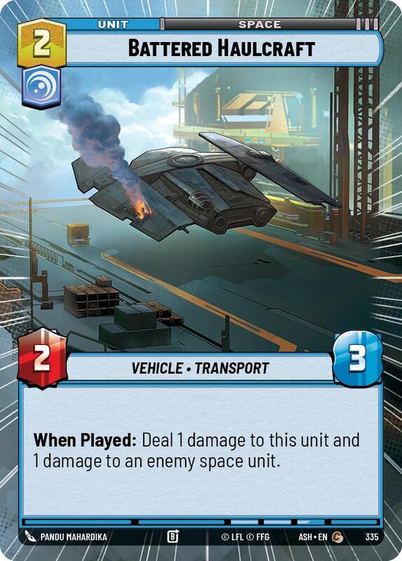Battered Haulcraft (Hyperspace)