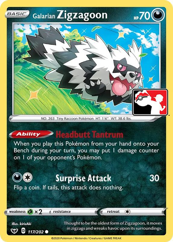 Galarian Zigzagoon - 117/202