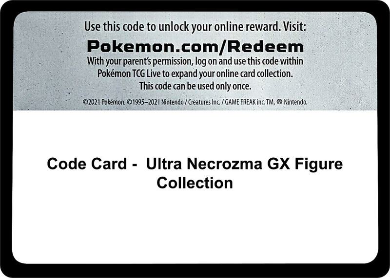 Code Card - Ultra Necrozma GX Figure Collection