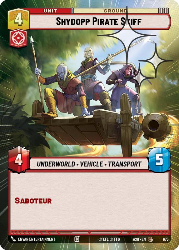 Shydopp Pirate Skiff (Hyperspace Foil)