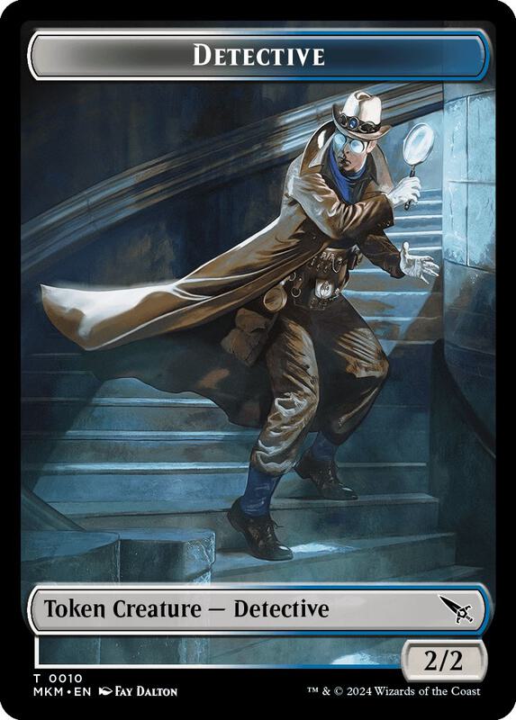 Detective // Spirit Double-Sided Token