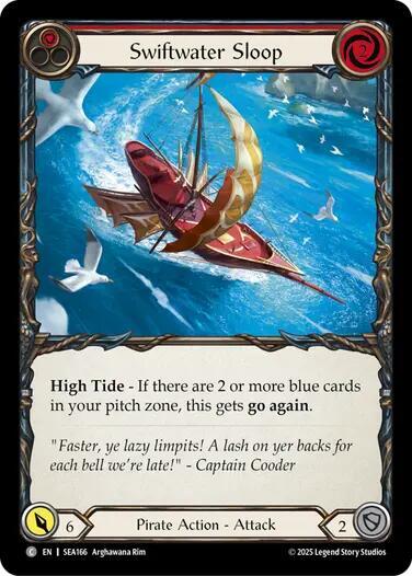 Swiftwater Sloop (Red)